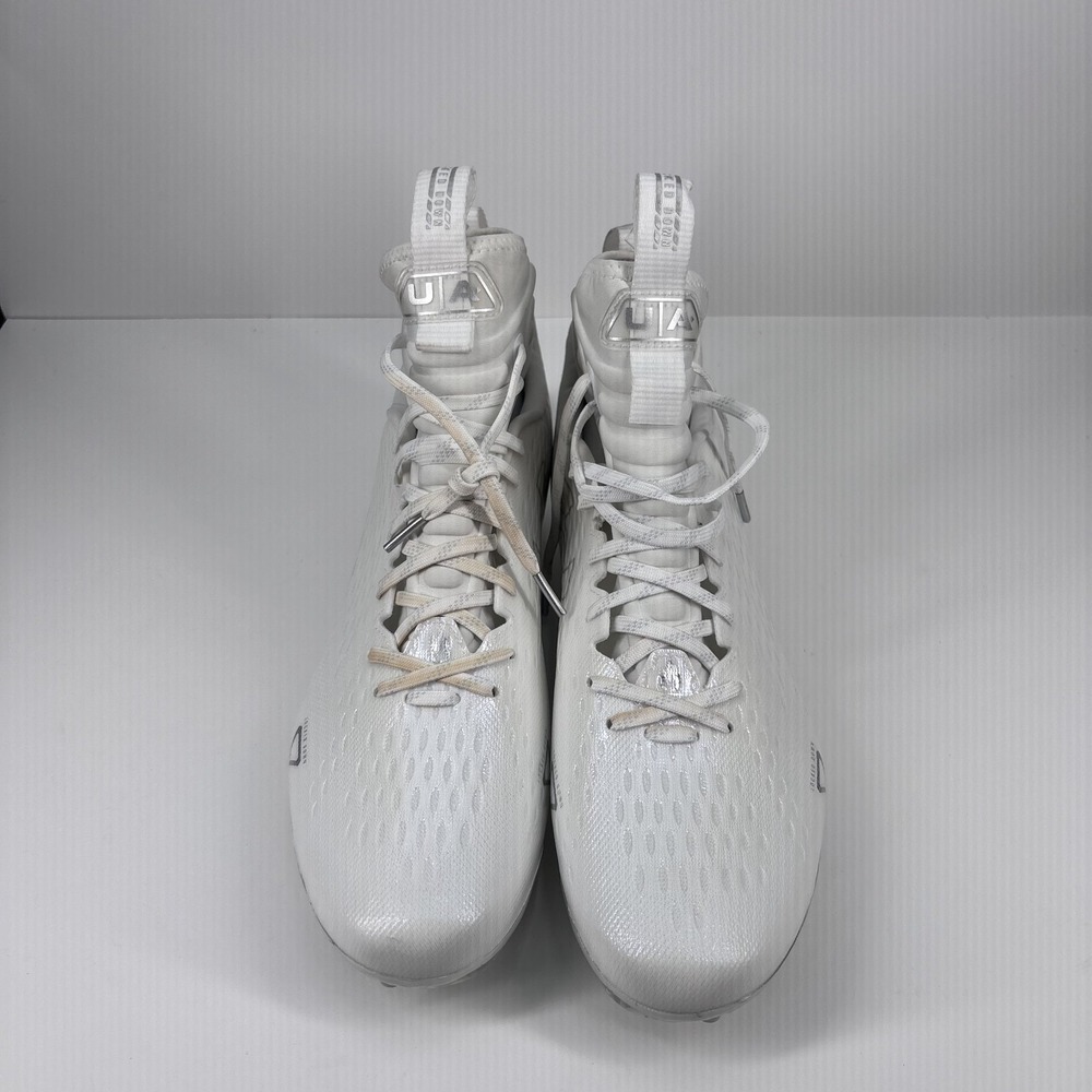 Under Armour Spotlight Lux MC 2.0 Football Cleats Men's US 13 White‎ Lightweight - Picture 7 of 16